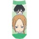 田中くんはいつもけだるげ キャラソックス グリーン [キャラクターグッズ]