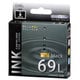 互換インクカートリッジ エプソン ICBK69L ブラック（顔料） 増量タイプ INK-E69LB-BK