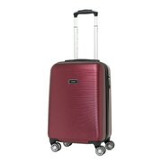 ハードスーツケース 旅行日数目安:1~2泊 37L TSAロック搭載 機内持ち込み可 バーガンディー OT-0734-48