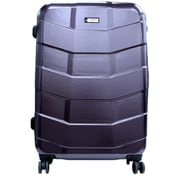 スーツケース ハード/ファスナー 旅行日数目安:9日前後 90L TSAロック搭載 パープル DC-0735-70