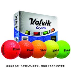 ヨドバシ Com ボルビック Volvik Volvik Crystal ボール シャーベットオレンジ ゴルフボール 1ダース 12個入 通販 全品無料配達