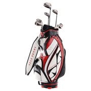SECS-4715 VIPER 11本組/3点セット ヘッドカバー付 キャディバッグ(ホワイト) S