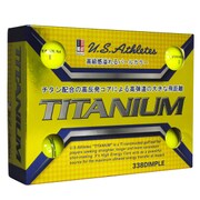 TITANIUM  USBA-4713 イエロー [ゴルフボール 1ダース12球入り]