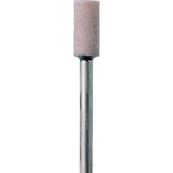 PA13C [φ13×13×6 #60 軸付砥石 PA ピンク 円筒型 6mm軸]