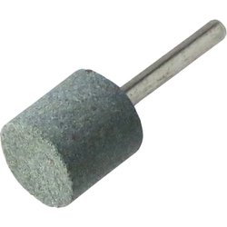 GC25C [φ25×25×6 #60 軸付砥石 GC 緑 円筒型 6mm軸]