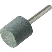 GC25C [φ25×25×6 #60 軸付砥石 GC 緑 円筒型 6mm軸]