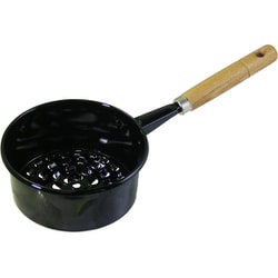 火おこし 黒塗り