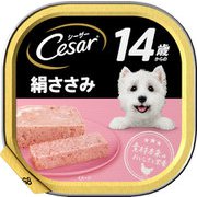 犬用 シーザー ふわふわローフタイプ 14歳からの絹ささみ [犬用 ウェット 100g 総合栄養食]