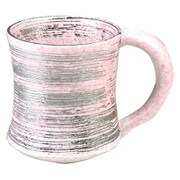 雅刷毛 銀 マグカップ TC12-13
