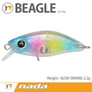 nada. BEAGLE (SS) クリアキャンディー [ミノー]