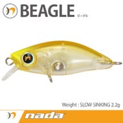 nada. BEAGLE (SS) クリアチャートバック [ミノー]