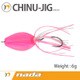 nada. CHINU JIG 6g パールピンク [ラバージグ]