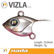 nada. VIZLA 7g ブラックレッド [スピナー]