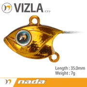 nada. VIZLA 7g フルゴールド [スピナー]