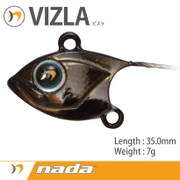 nada. VIZLA 7g フルブラック [スピナー]