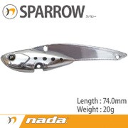 nada. SPARROW 20g シラス [バイブレーション]