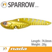 nada. SPARROW 20g ゴールドギーゴ [バイブレーション]