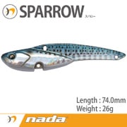 nada. SPARROW 26g ボラ [バイブレーション]