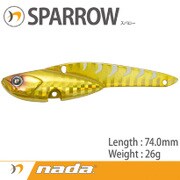 nada. SPARROW 26g ゴールドギーゴ [バイブレーション]