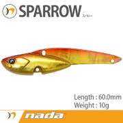 nada. SPARROW 10g アカキン [バイブレーション]