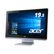 Aspire ZC/19.5インチ/Celeron/メモリ4GB/HDD1TB/DVDスーパーマルチドライブ/Windows10 Home64ビット/Kingsoft Office 2013 Standard (30日間体験版)/ブラック AZC700-N14F