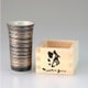 金刷毛 一口ビアカップ マス付 TC16-03