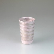 雅姫 陶酒杯 ピンク