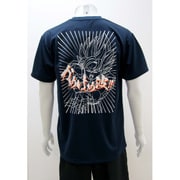 スポーツTシャツ ドラゴンボール超 悟空柄 Lサイズ 32.ネイビー [キャラクター衣料]