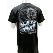 スポーツTシャツ ドラゴンボール超 ベジータ柄 Mサイズ 40.ブラック [キャラクター衣料]