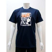 スポーツTシャツ ハイキュー！！ 木兎柄1 Sサイズ 32.ネイビー [キャラクター衣料]