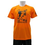 スポーツTシャツ ハイキュー！！ 月島柄 Mサイズ 14.オレンジ [キャラクター衣料]