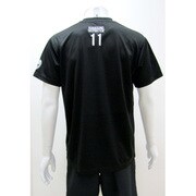 スポーツTシャツ ハイキュー！！ 月島柄 Lサイズ 40.ブラック [キャラクター衣料]