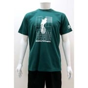 スポーツTシャツ ベイビーステップ シルエット柄 Sサイズ 25.グリーン [キャラクター衣料]