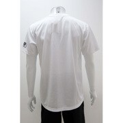 スポーツTシャツ ベイビーステップ ロゴ柄 Lサイズ 00.ホワイト [キャラクター衣料]
