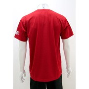 スポーツTシャツ ベイビーステップ ロゴ柄 LLサイズ 21.レッド [キャラクター衣料]