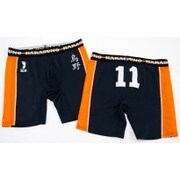 スポーツインナー ハイキュー！！ 11番柄 Mサイズ 32.ネイビー [キャラクター衣料]