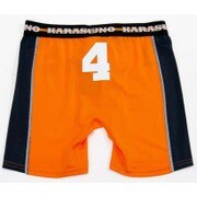 スポーツインナー ハイキュー！！ 4番柄 Mサイズ 14.オレンジ [キャラクター衣料]