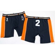 スポーツインナー ハイキュー！！ 2番柄 Mサイズ 32.ネイビー [キャラクター衣料]