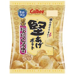 ヨドバシ Com Calbee カルビー 堅あげポテト にんにくしょうゆ味 63g 菓子 1袋 通販 全品無料配達