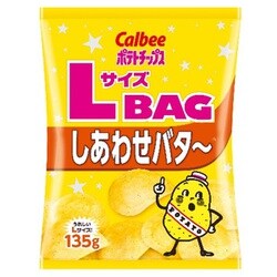 ヨドバシ Com Calbee カルビー カルビー ポテトチップス しあわせバタ 135g 菓子 1袋 通販 全品無料配達