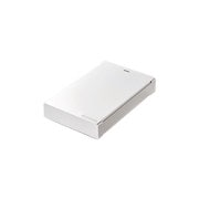 USB3.0対応ポータブルハードディスク 2TB ホワイト ELP-RED020UWH