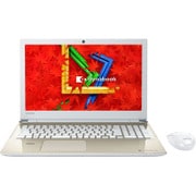dynabook T85 15.6インチ/メモリ16GB/1TBハイブリッドドライブ/ブルーレイドライブ/ Windows10 Home/Office Home ＆ Business Premium プラス Office 365 サービス サテンゴールド PT85AGP-BJA2