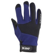 imaオリジナルメッシュグローブ5本 ネイビーBK M