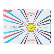 SUPERSOFT スーパーソフト ゴルフボール 1ダース 12個入 イエロー