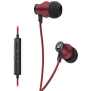 インナーイヤーイヤホン Delta Red with Mic
