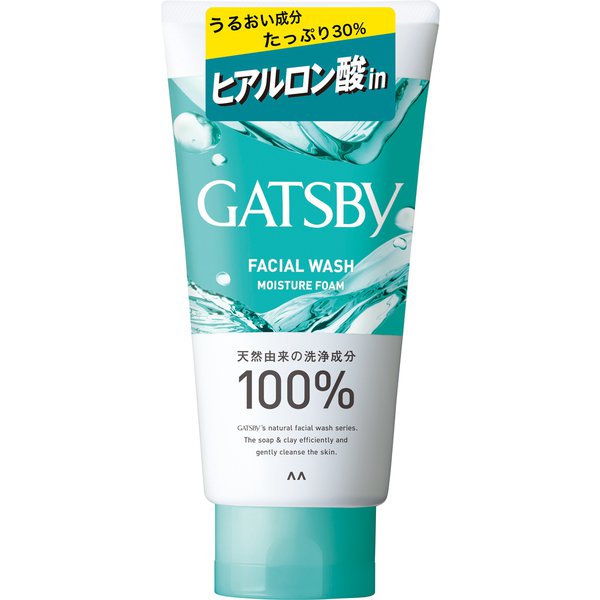 【Amazon.co.jp限定】 GATSBY(ギャツビー) フェイシャルウォッシュ モイスチャーフォーム メンズ 洗顔フォーム ノンスクラブ 洗顔料 セット 130グラム (x 3)