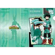 僕のヒーローアカデミア A5クリアファイル＆ステッカーセット 緑谷出久 [キャラクターグッズ]