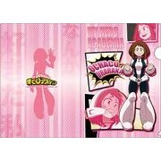 僕のヒーローアカデミア A5クリアファイル＆ステッカーセット 麗日お茶子 [キャラクターグッズ]