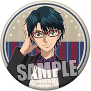 新テニスの王子様 缶バッジ 越前リョーマ pattern Ver. [キャラクターグッズ]