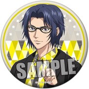 新テニスの王子様 缶バッジ 幸村精市 pattern Ver. [キャラクターグッズ]